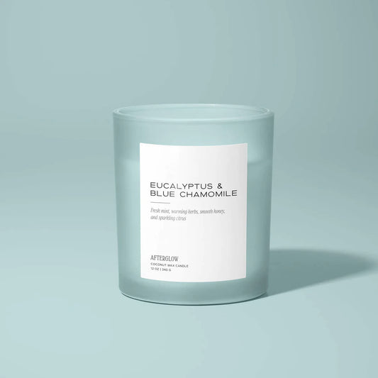 Eucalyptus & Blue Chamomile Candle